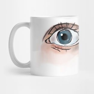 look me in the eye Mug